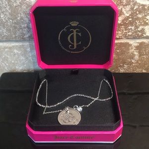 Juicy Couture Double Chain Necklace Flower/JC